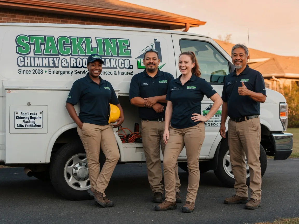 Chimney flashing repair company in Middletown, OH
